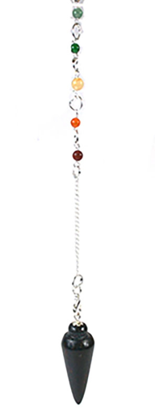 Bloodstone 7 Chakra Pendulum