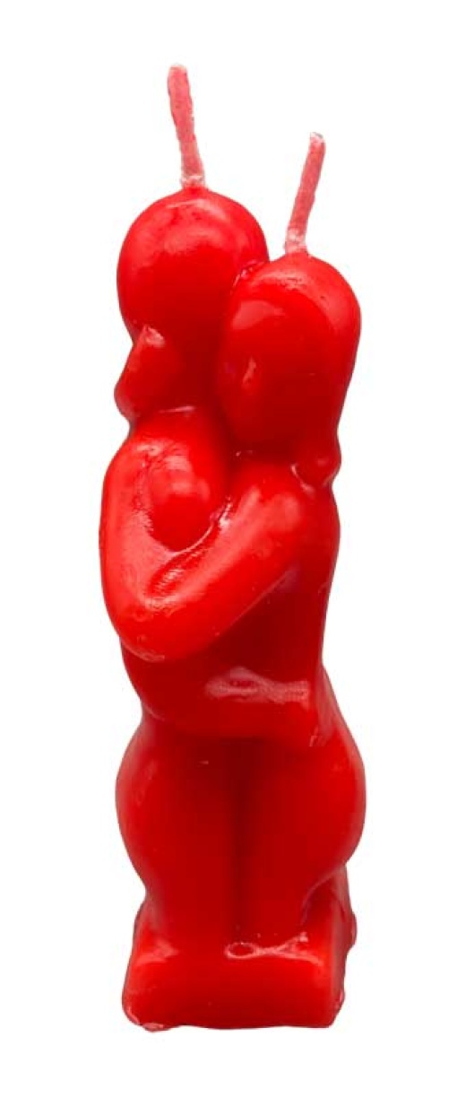 5" Red Lovers Candle - Ignite Passion and Desire