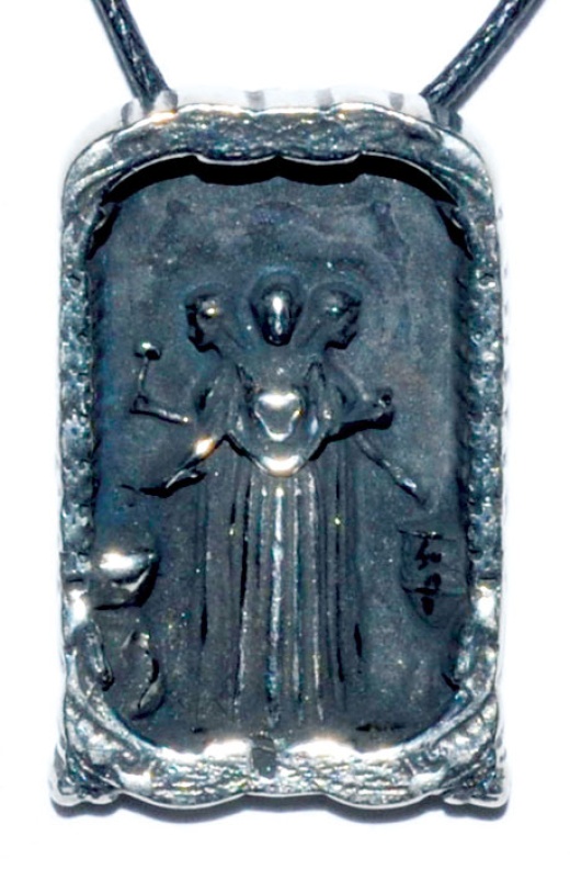 Saint Brigid Pewter Figurine - A Symbol of Light and Life