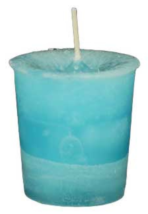 Dreams Herbal Votive - Light Aqua