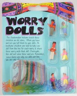 Worry Doll Set - Tiny Colorful Dolls to Ease Your Worries