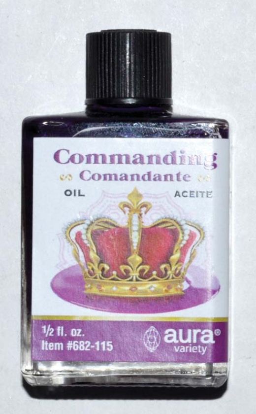 Commanding Oil 4 Dram - Boost Your Personal Power and Control