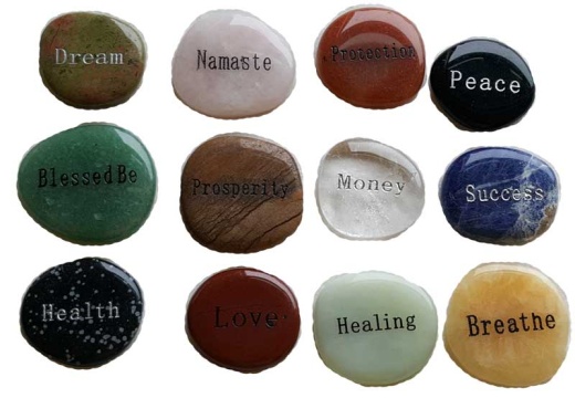 Inspirational Word Worry Stone (Various Words)