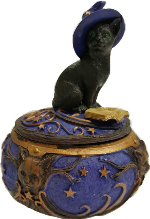 Magical Cat Box - A Whimsical Jewelry Storage Container