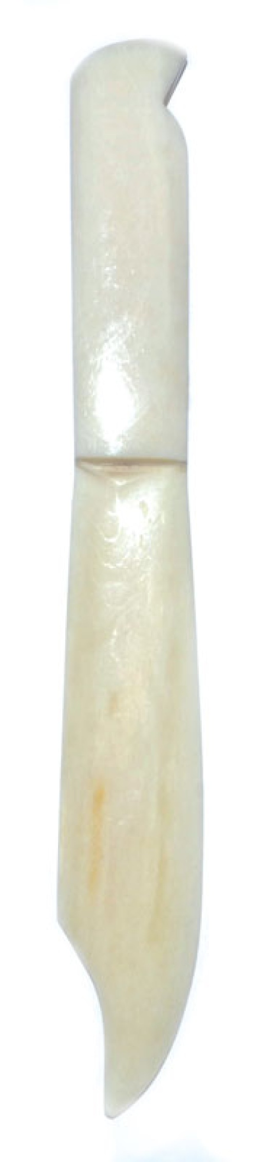 9" Bone Athame - High-Quality Buffalo Bone Crafted Tool for Spiritual Practice