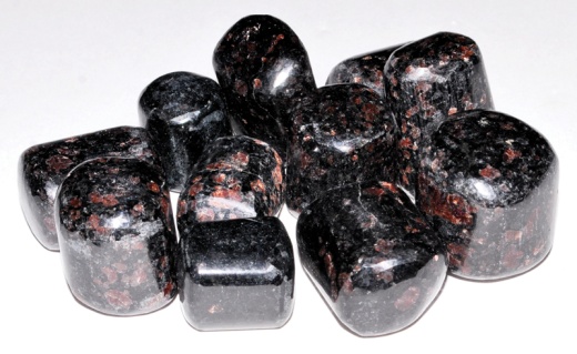 1 Lb Garnet In Boitite Tumbled Stones - A Powerful Healing Tool for Clarity and Confidence