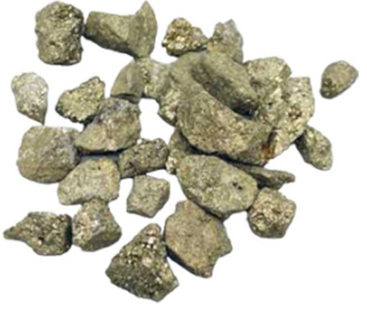 1 Lb Pyrite Untumbled Chips (5-10Mm)