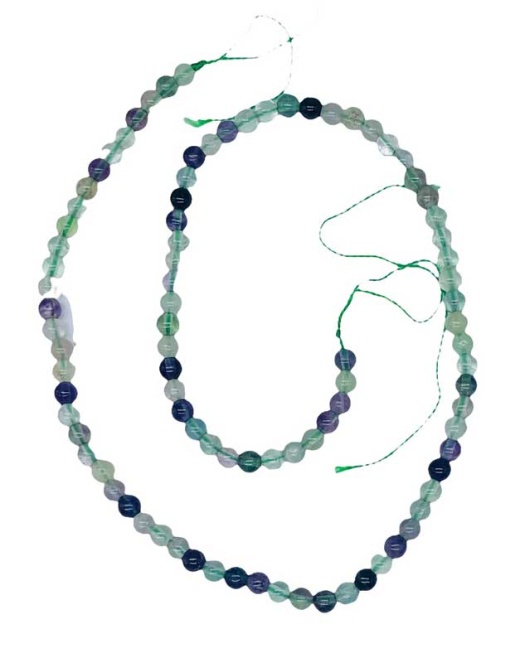 4Mm Rainbow Fluorite Beads for Jewelry Making