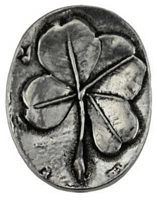Clover Pocket Stone - A Token of Good Luck