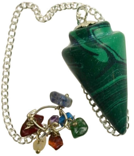 Malachite Pendulum - A Natural Stone for Heart, Love, and Success