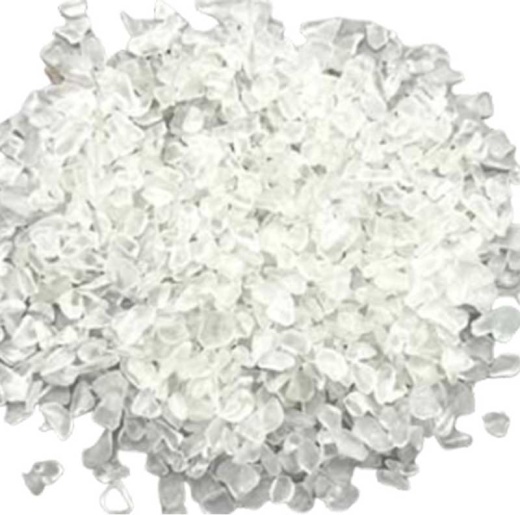1 Lb Glass Tumbled Chips 5-8Mm - Perfect for Decorative Accents and Creative Projects