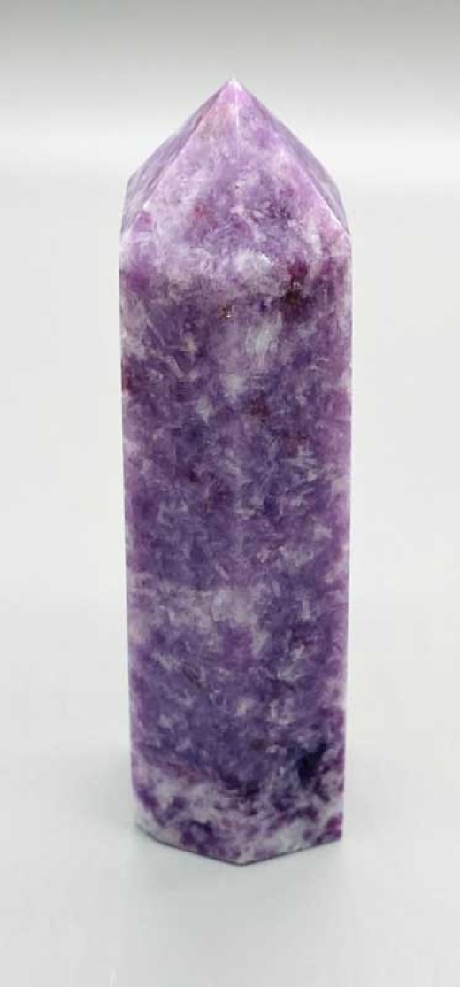 3" Lepidolite Obelisk - A Natural Mood Stabilizer