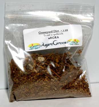 Graveyard Dirt 1Oz - Powerful Symbolic Tool for Ancestors and Spirits