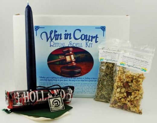 Win In Court Boxed Ritual Kit - Get the Edge You Need in the Legal System