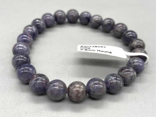 5-9Mm Iolite Bracelet - Unlock the Power of 'Water Sapphire'