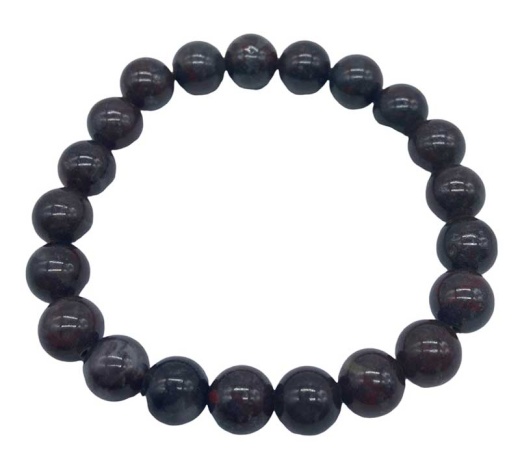 8Mm Bloodstone Bracelet - Healing Jewelry for Personal Power