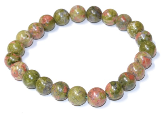 8Mm Unakite Bracelet - Balance Your Energy and Emotions