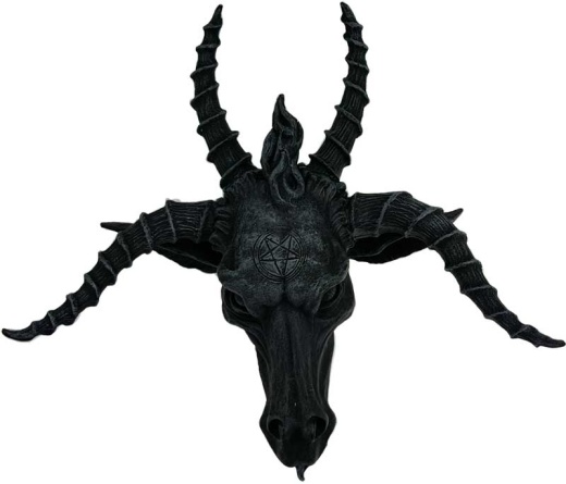 Baphomet Wall Plaque Head