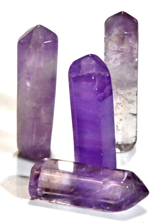 1-1.5" Amethyst Obelisk - Crystal Healing Point from Brazil