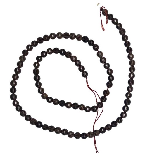 4Mm Smoky Quartz Beads for Jewelry Making