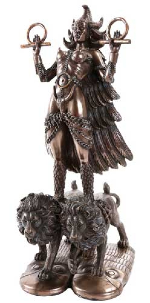 12" Ishtar Statue - Goddess of Fertility, Love, War, and Sex