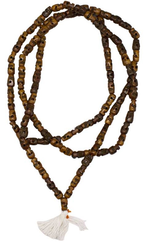 108 Pcs Skull Beads Mala - Impermanence Mala for Tibetan Buddhism