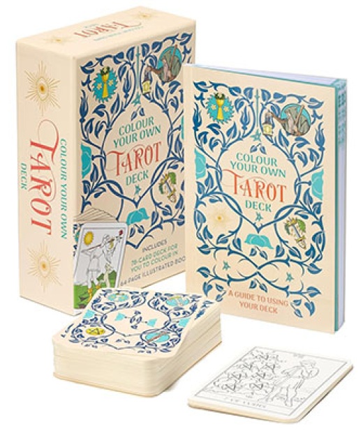 Color Your Own Tarot Deck (Dk&Bk)