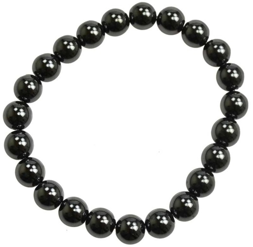 8Mm Hematite (Man-Made) Bracelet