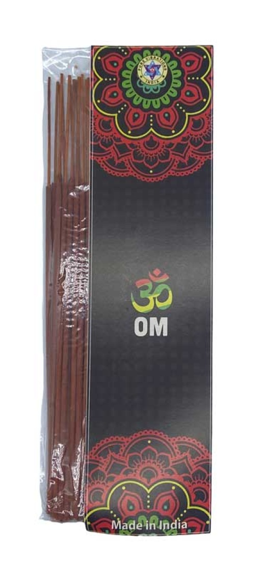 20 Om Incense Sticks - Pure Vibrations from India