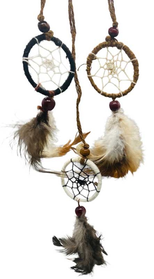 Set of 6 Handcrafted Dreamcatchers