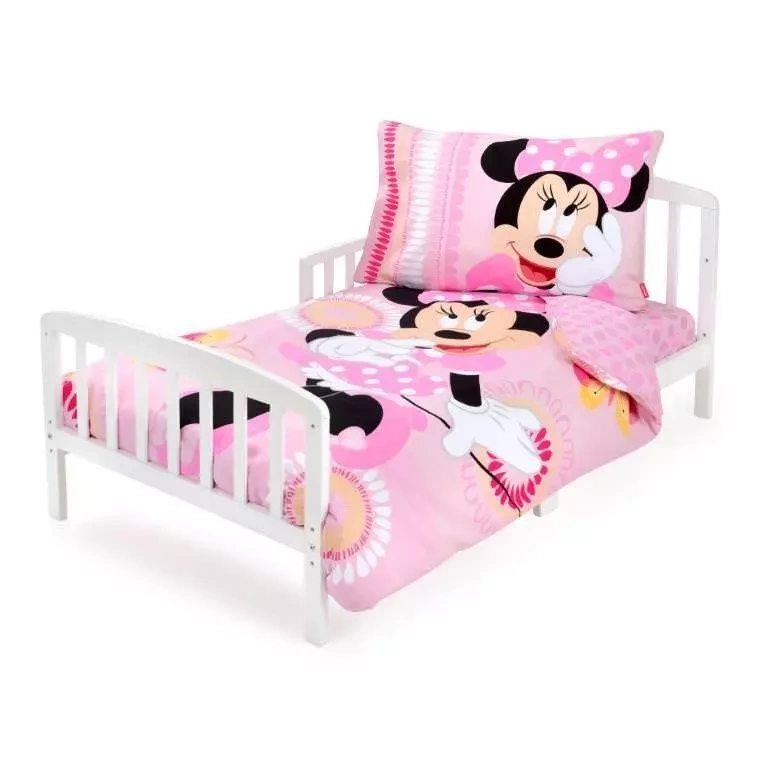 Disney Minnie Mouse 3-Piece Toddler Cotton Bedding