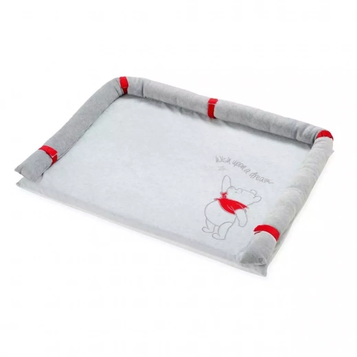 Disney Winnie The Pooh Sleeping Baby Embroidery Cotton Changing Pad Covers (Dresser Cover)
