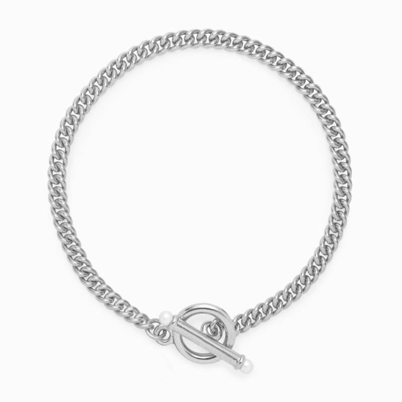 Stella Pearl Toggle Chain Bracelet