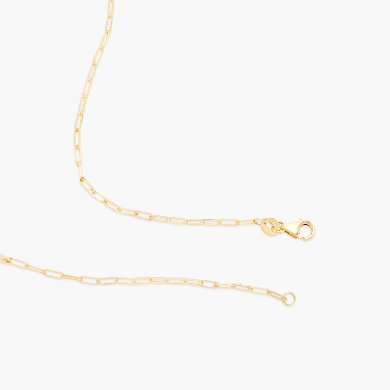 Colette Mini 14K Gold Chain Necklace - Gold