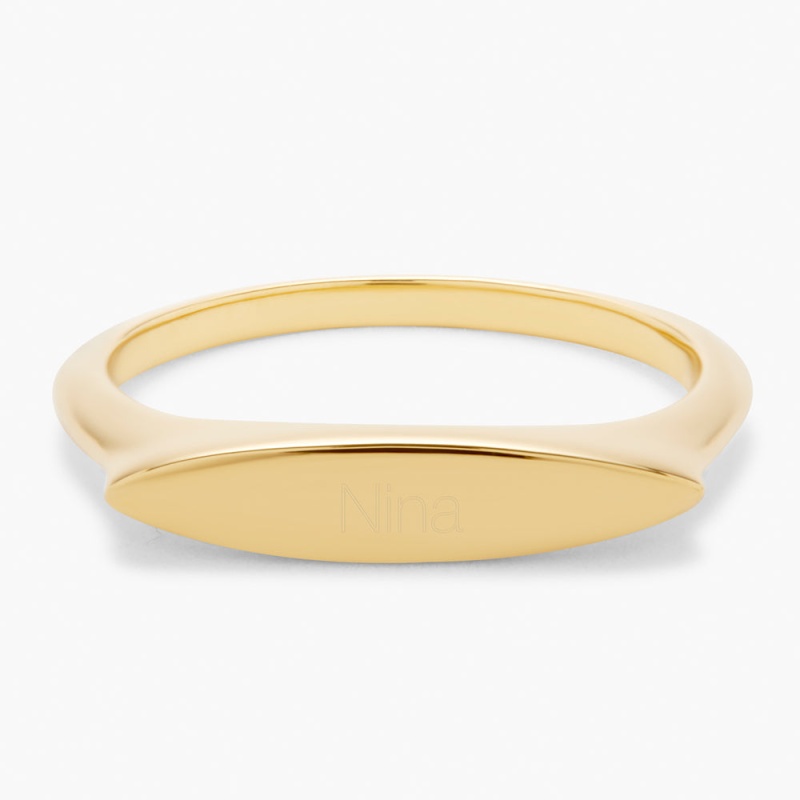 Merritt Ring - Gold / 9