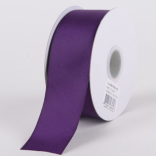 Eggplant - Satin Ribbon Double Face - ( W: 5/8 Inch | L: 25 Yards )