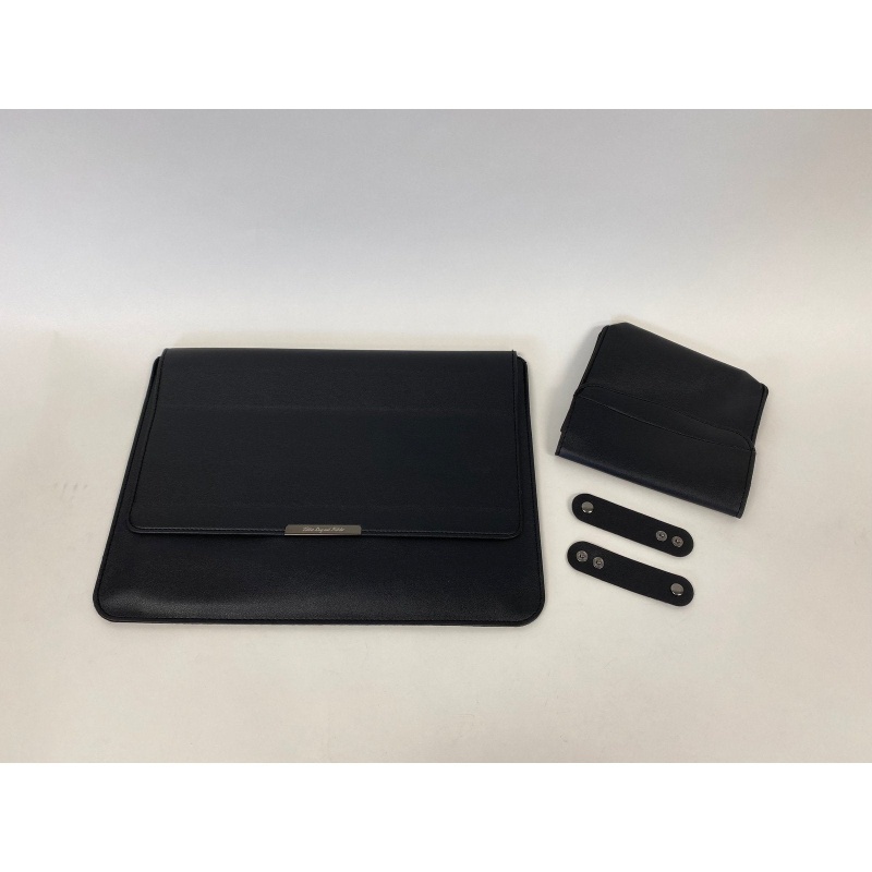 Laptop Sleeve Case, 2 In 1 Bracket Inner Bushing, Black