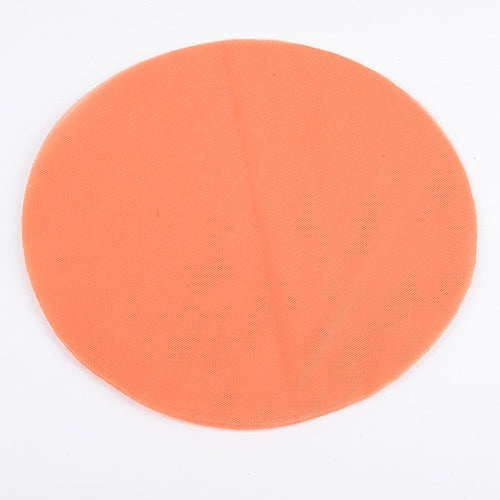 Orange - Premium Tulle Circle - ( 9 Inch | 25 Pieces )