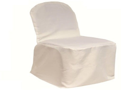 Ivory - Banquet Chair Cover Poly - ( Chair Cover ) - 1