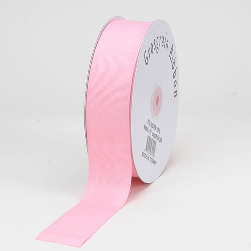 Light Pink - Grosgrain Ribbon Solid Color - ( W: 3 Inch | L: 25 Yards )