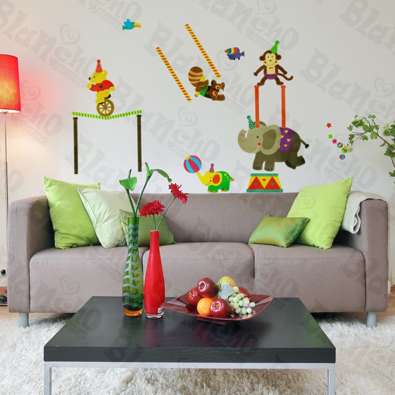 Circus Troup - Wall Decals Stickers Appliques Home déCor