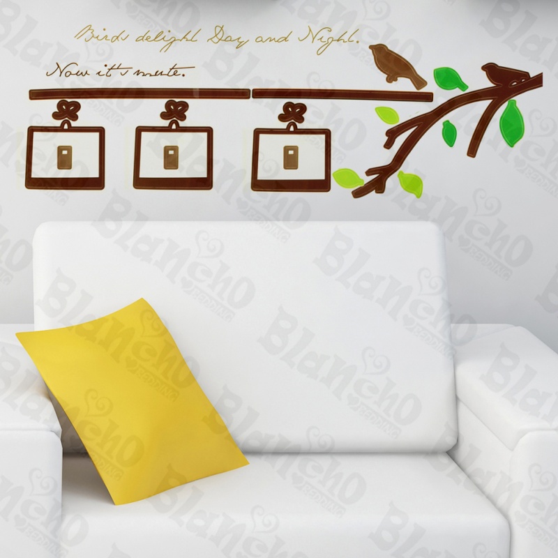 Birds And Branch Wall Decals