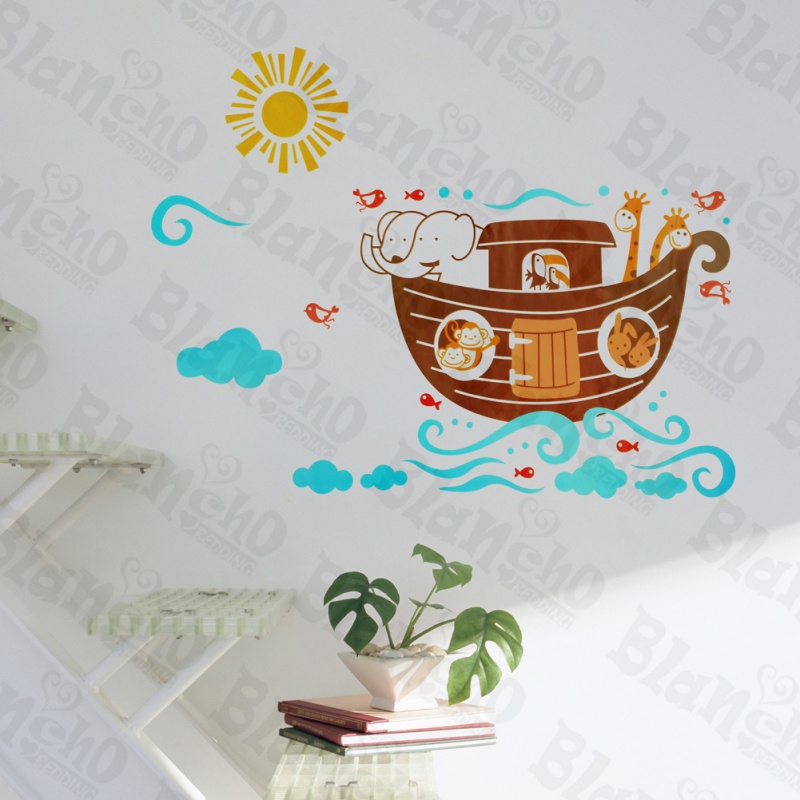 Elephant's Ship - Wall Decals Stickers Appliques Home déCor