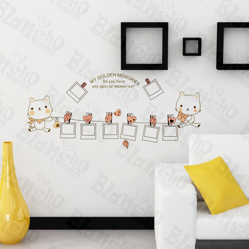 Little Cute Cat Wall Decals Stickers