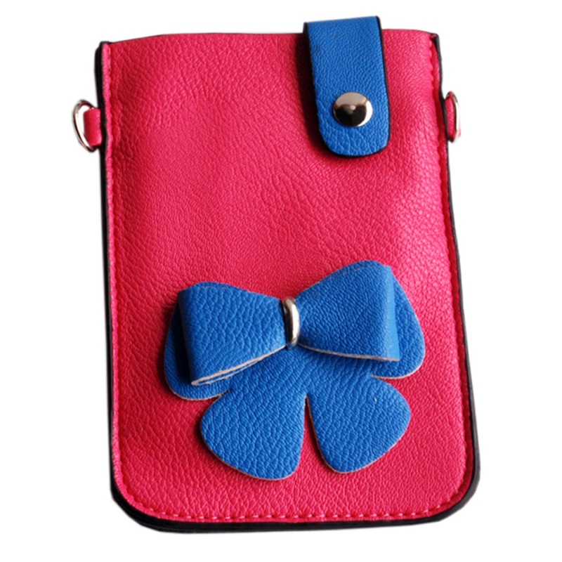 Colorful Leatherette Mobile Phone Pouch Cell Phone Case Clutch Pouch - Cherry's Secret