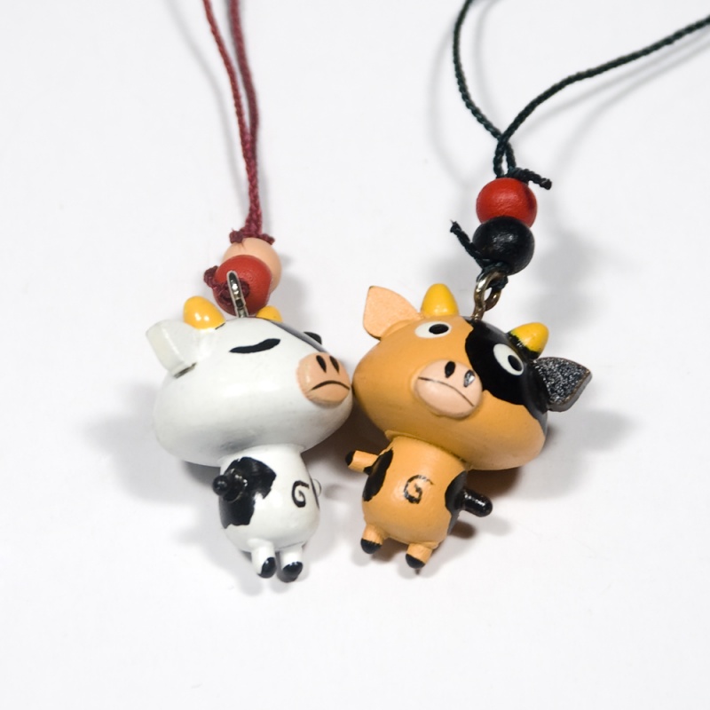 - Cell Phone Charm Strap / Camera Charm Strap - Happy Pig-2