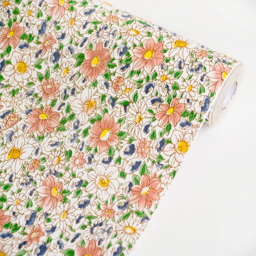 Ocean Of Bloom-1 Self-Adhesive Wallpaper