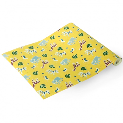 Lovely Zoo - Self-Adhesive Wallpaper Home Decor