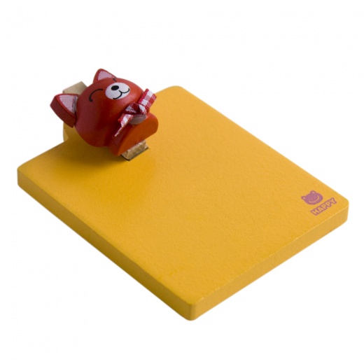 Happy Red Cat Refrigerator Magnet Clip - Fun Party Favors & Gift Ideas from Blancho Bedding