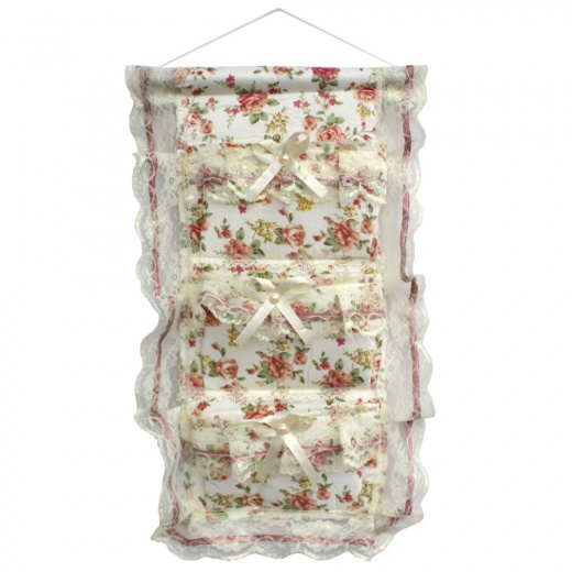 Rose & Lace Wall Hanging - Blancho Bedding